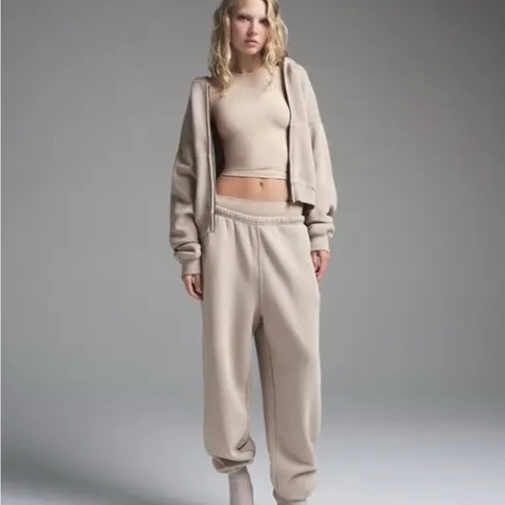 SKIMS Beige Track Joggers